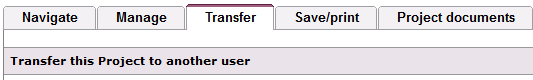 transfer tab